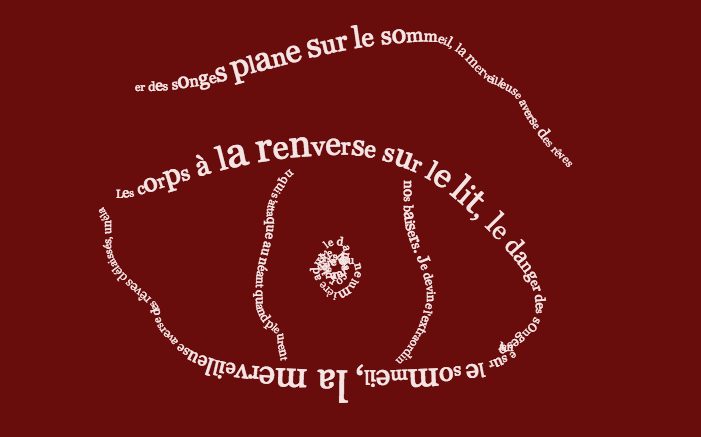 Les corps à la renverse