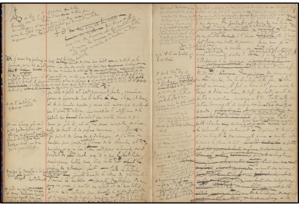 Marcel Proust — À LA RECHERCHE DU TEMPS PERDU : les manuscrits de la Madeleine
