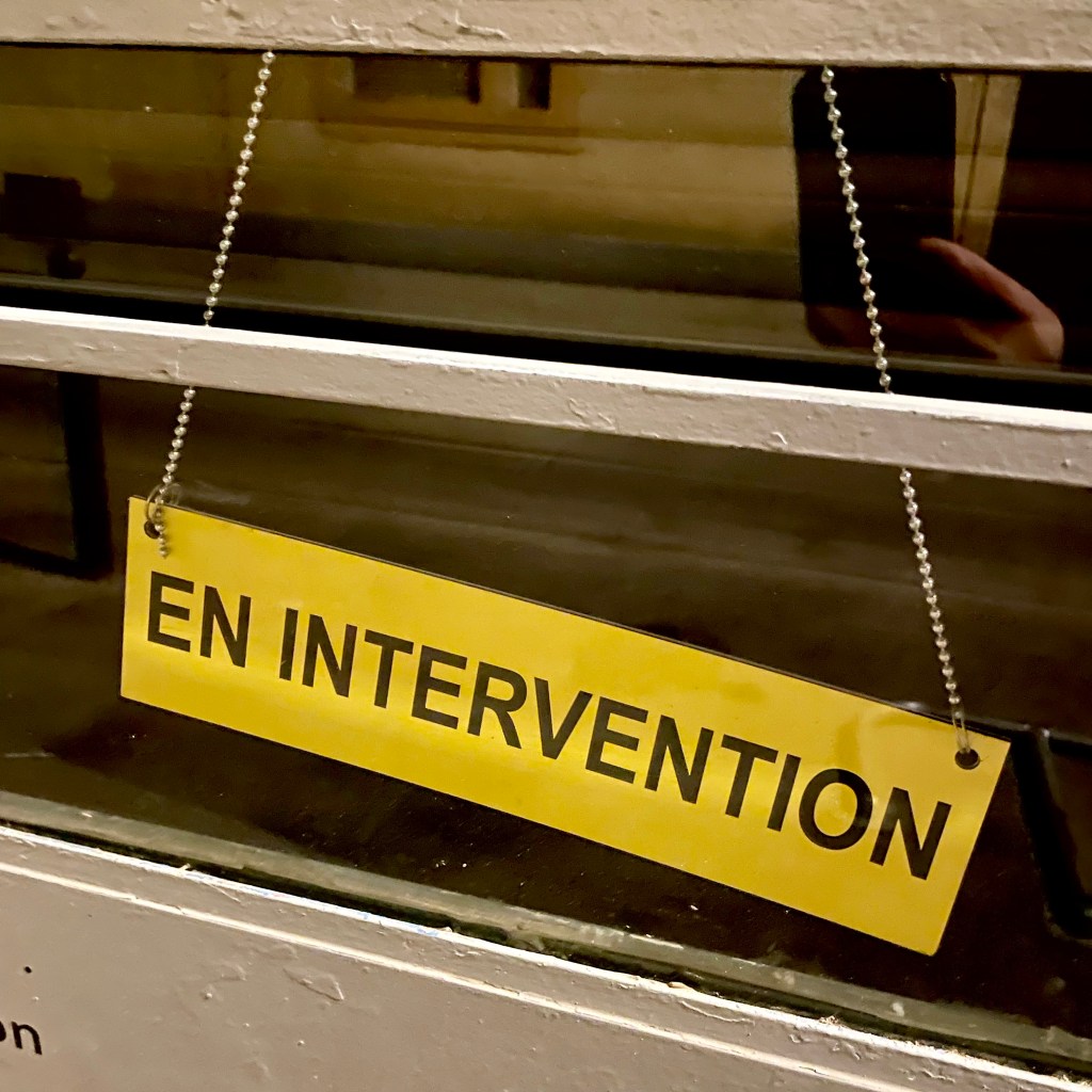 Intervention (brouillons & coupes)